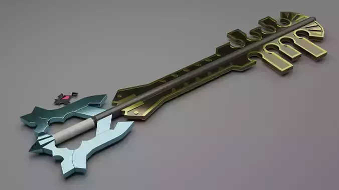 Terra Keyblade End of The Earth 3D model