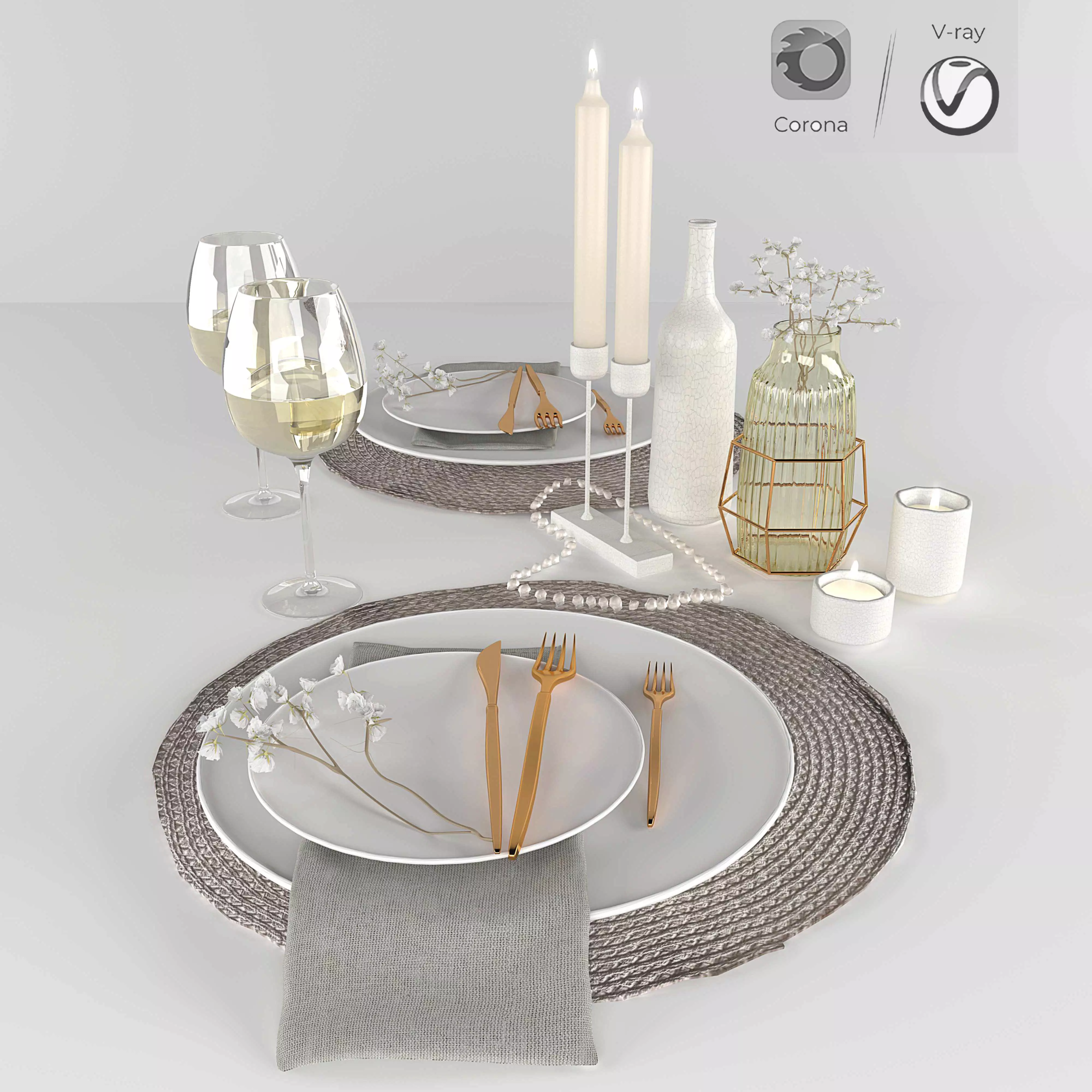 Dining room 3D model_0