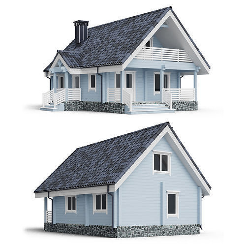 Private house 3D model