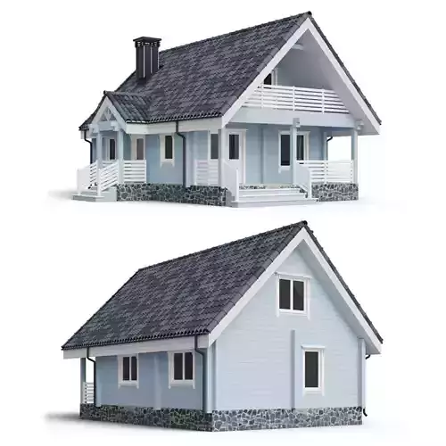Private house 3D model