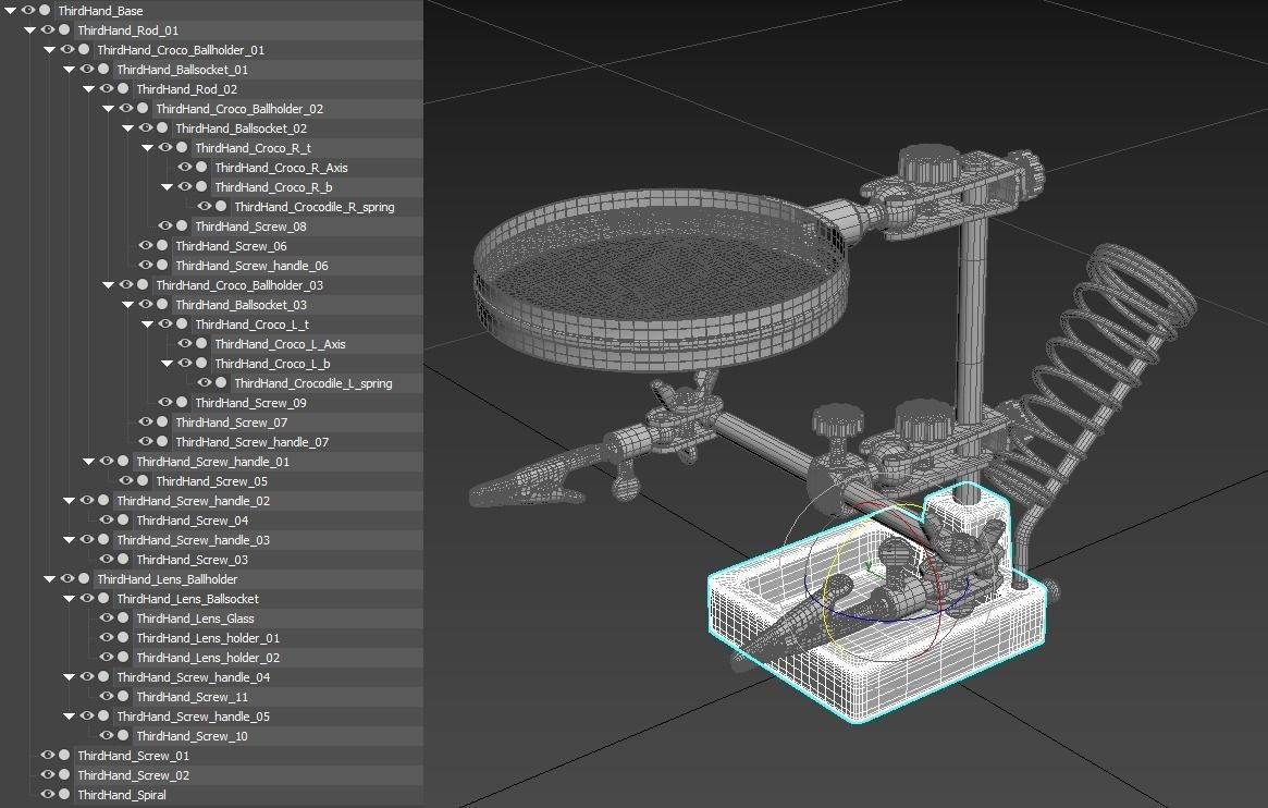 Third Hand 3D model_17