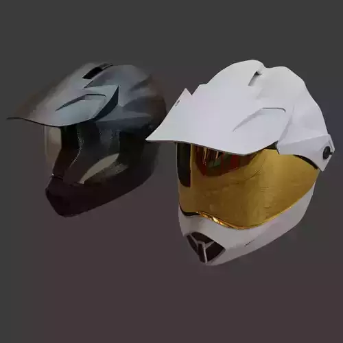 Motorcycle Helmet Bell MX9 3D model