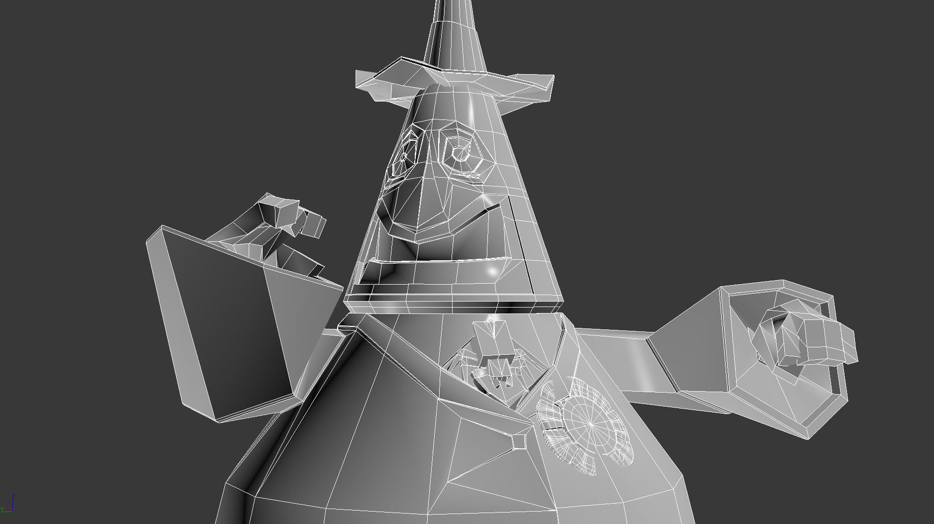 Mayor Action Figure 3D model_9