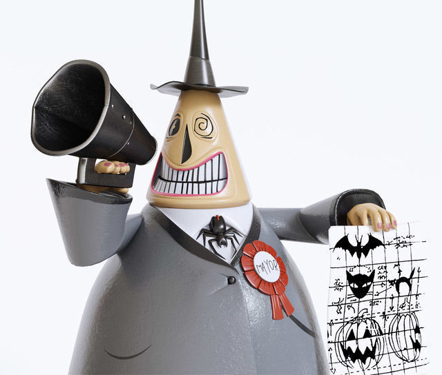 Mayor Action Figure 3D model_4