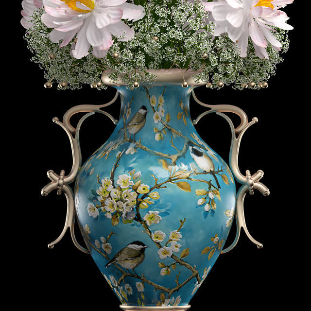 Decorative Set 39 3D model_2