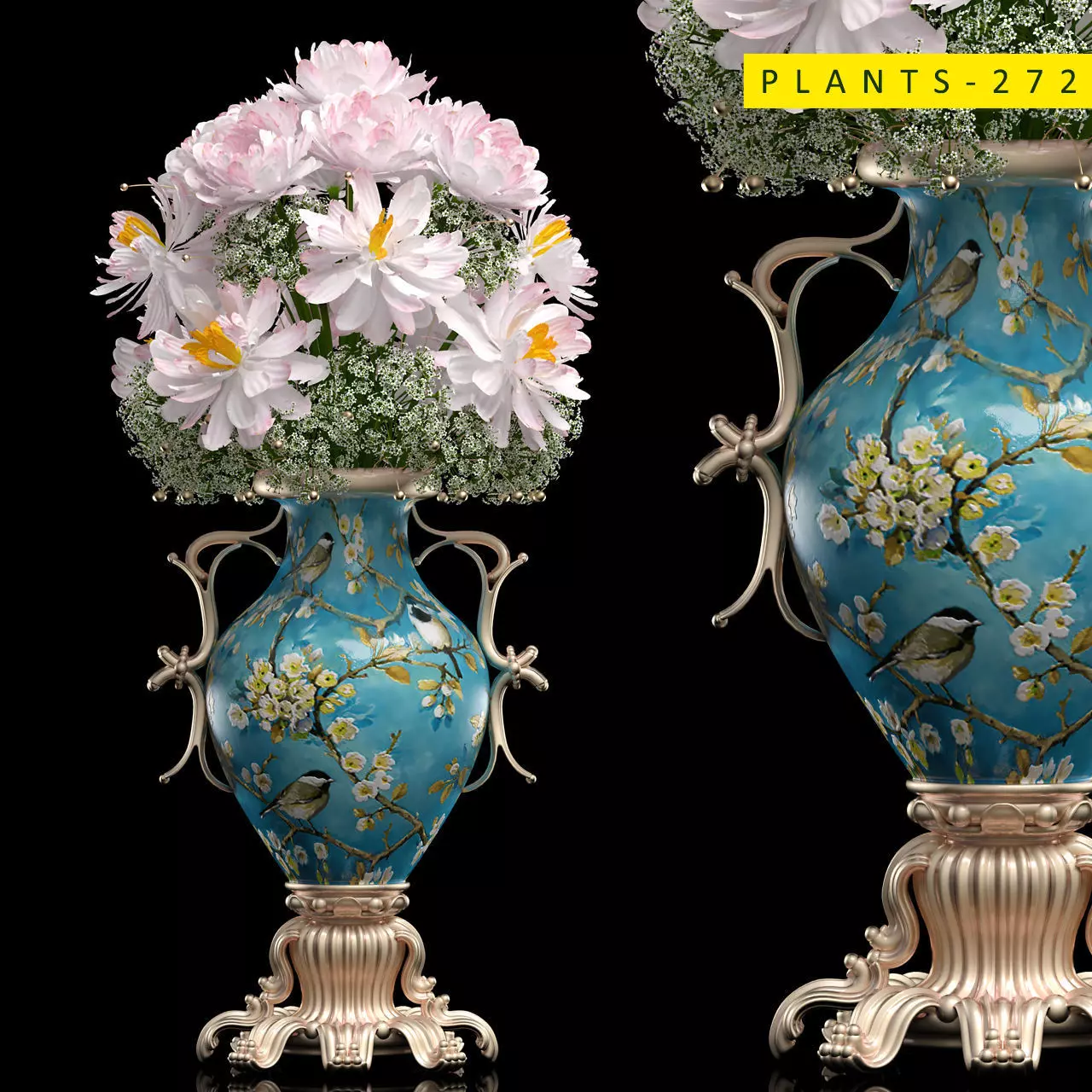 Decorative Set 39 3D model_0