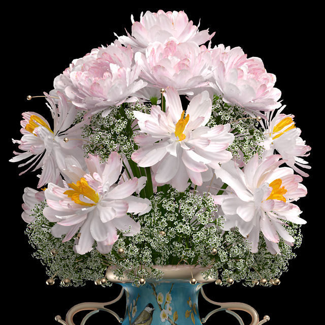 Decorative Set 39 3D model_1