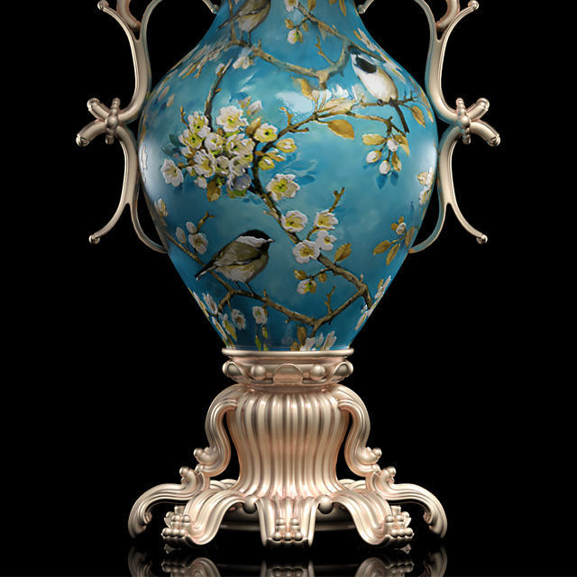 Decorative Set 39 3D model_3