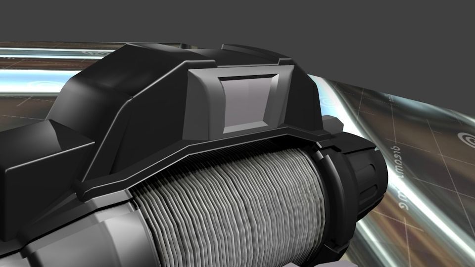 Led Bar For Car Low-poly 3D model_18