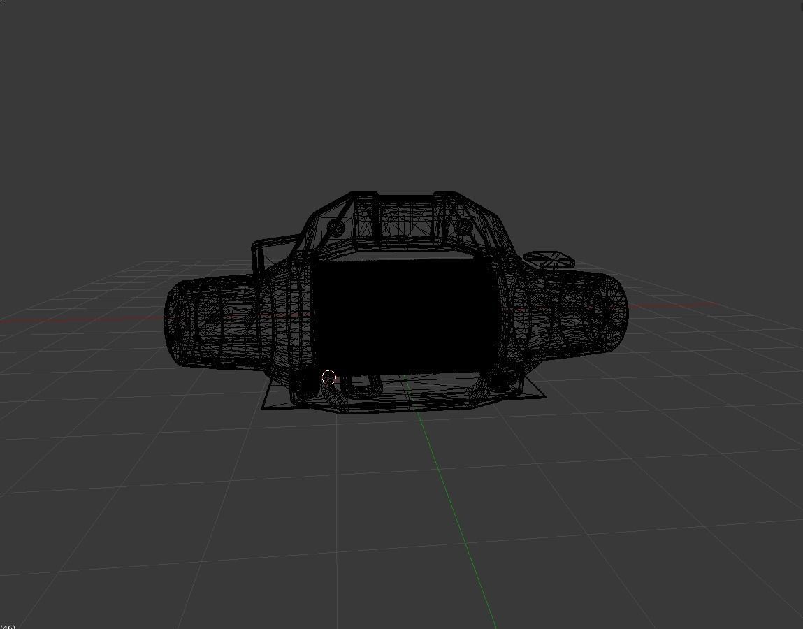 Led Bar For Car Low-poly 3D model_14