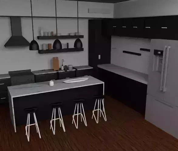 Modern kitchen
