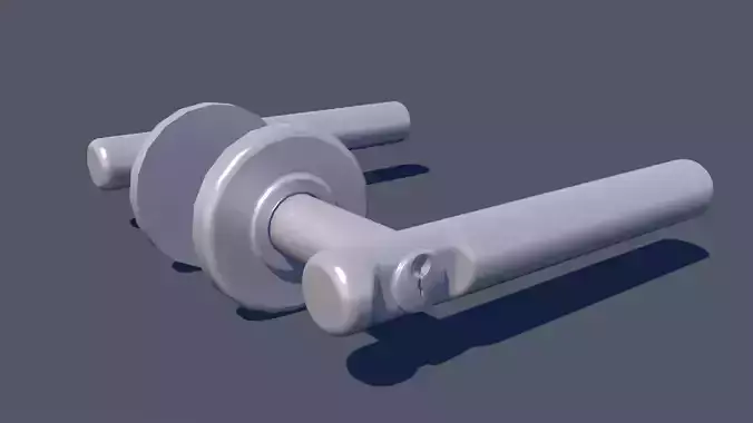 Door Lever Round