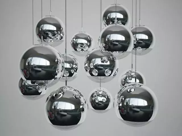 TOM DIXON MIRROR BALL PENDANT LAMP 3D model