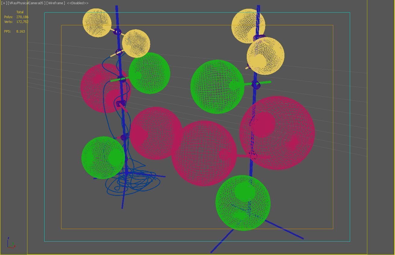 TOM DIXON MIRROR BALL STANDING LAMP 02 3D model_6