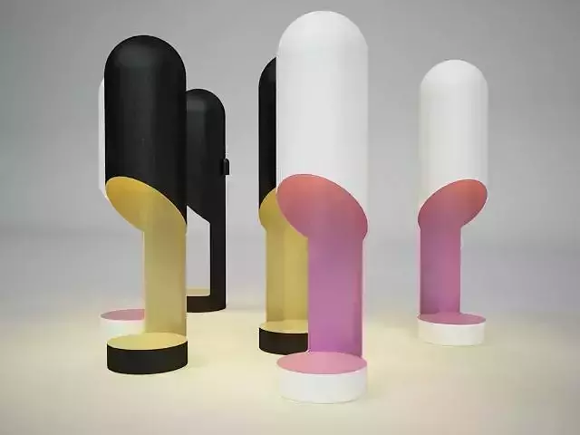 TOM DIXON PIPE TABLE LAMP