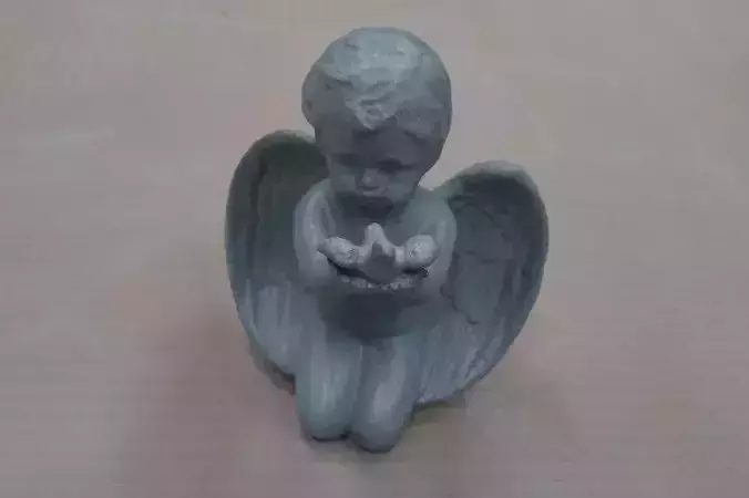 Angel Sculpture Statue 3D Scan Free 3D print model