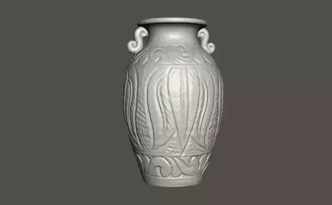 Urn Vase 3D Scan Free 3D print model