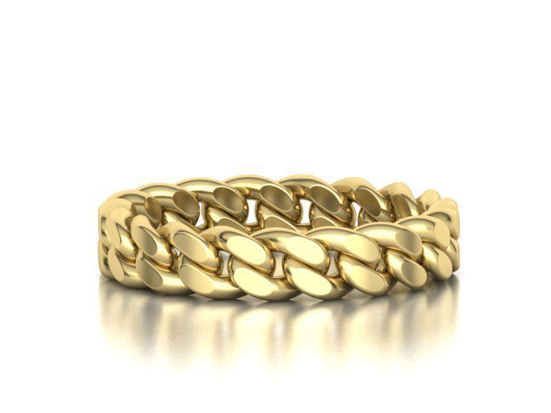 Cuban Ring Chain ring collection with discount _8