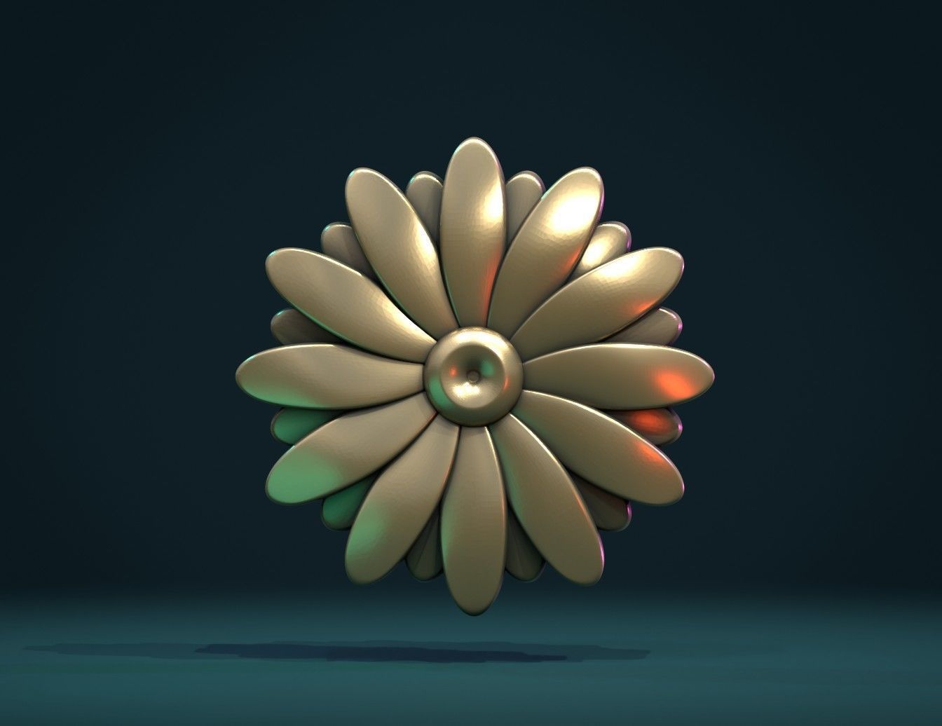 Daisy II 3D print model_2