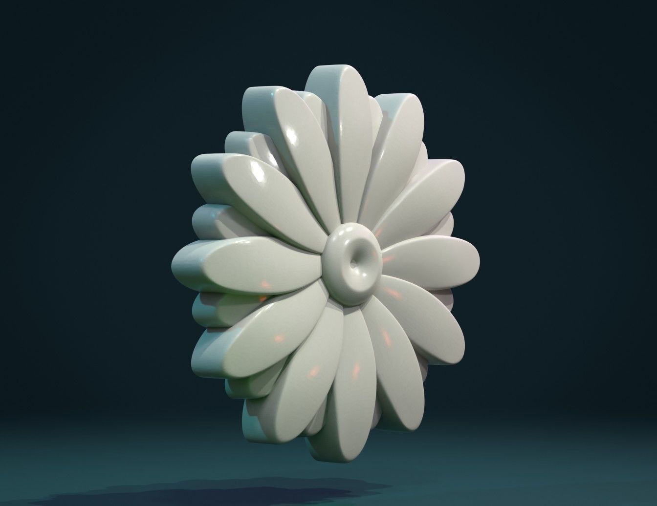 Daisy II 3D print model_3