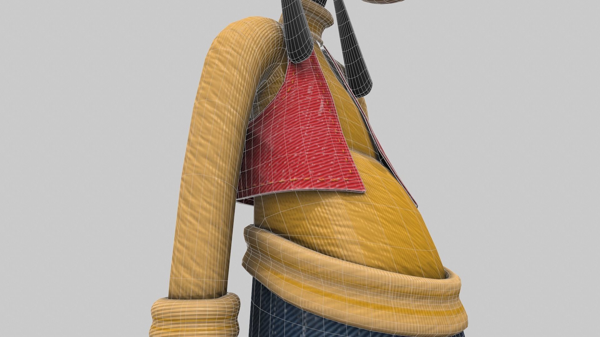 Goofy - Tutorial Included 3D model_17