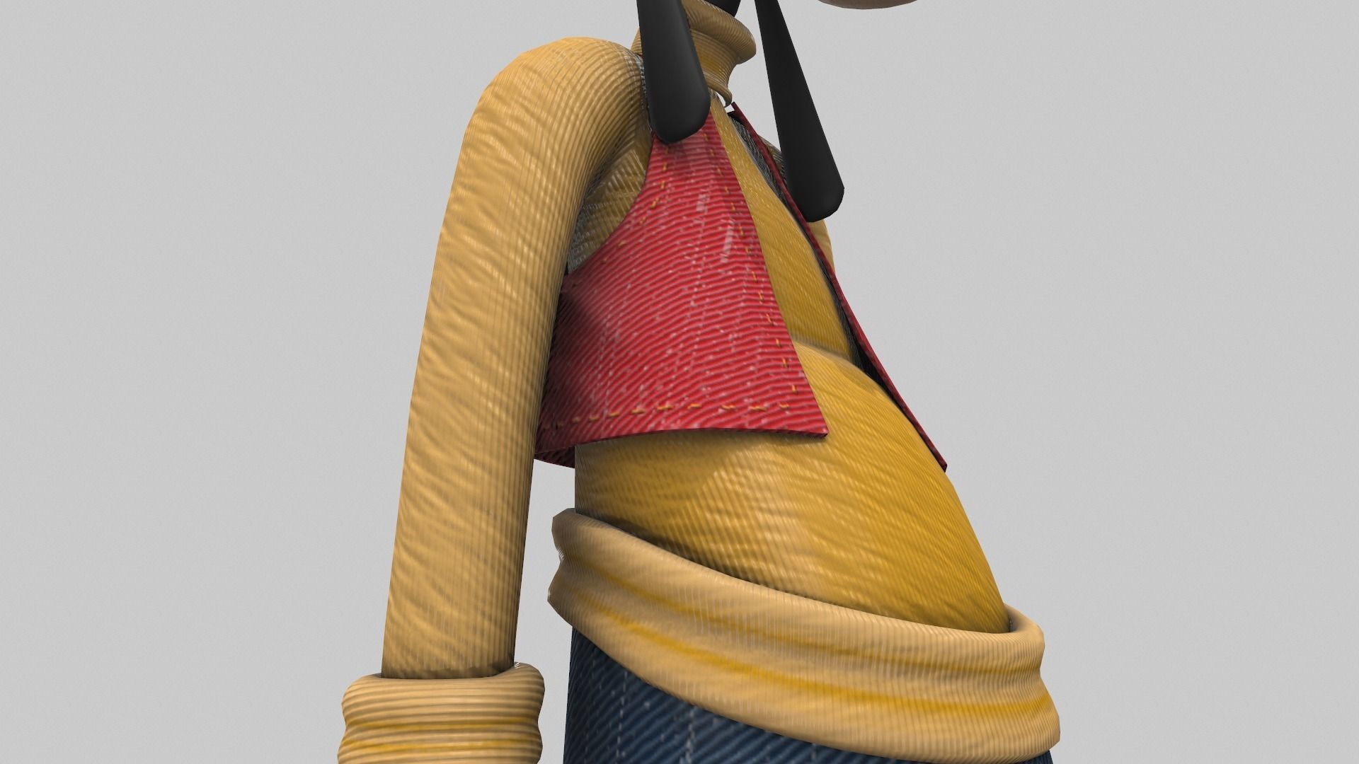 Goofy - Tutorial Included 3D model_16