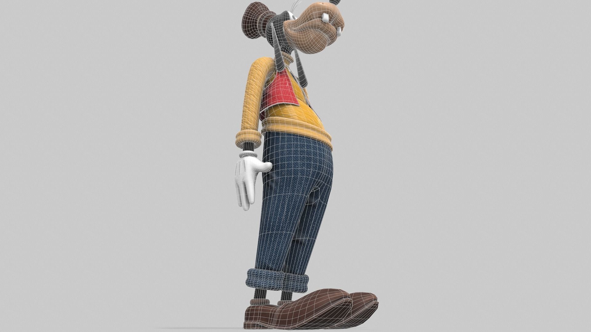 Goofy - Tutorial Included 3D model_15
