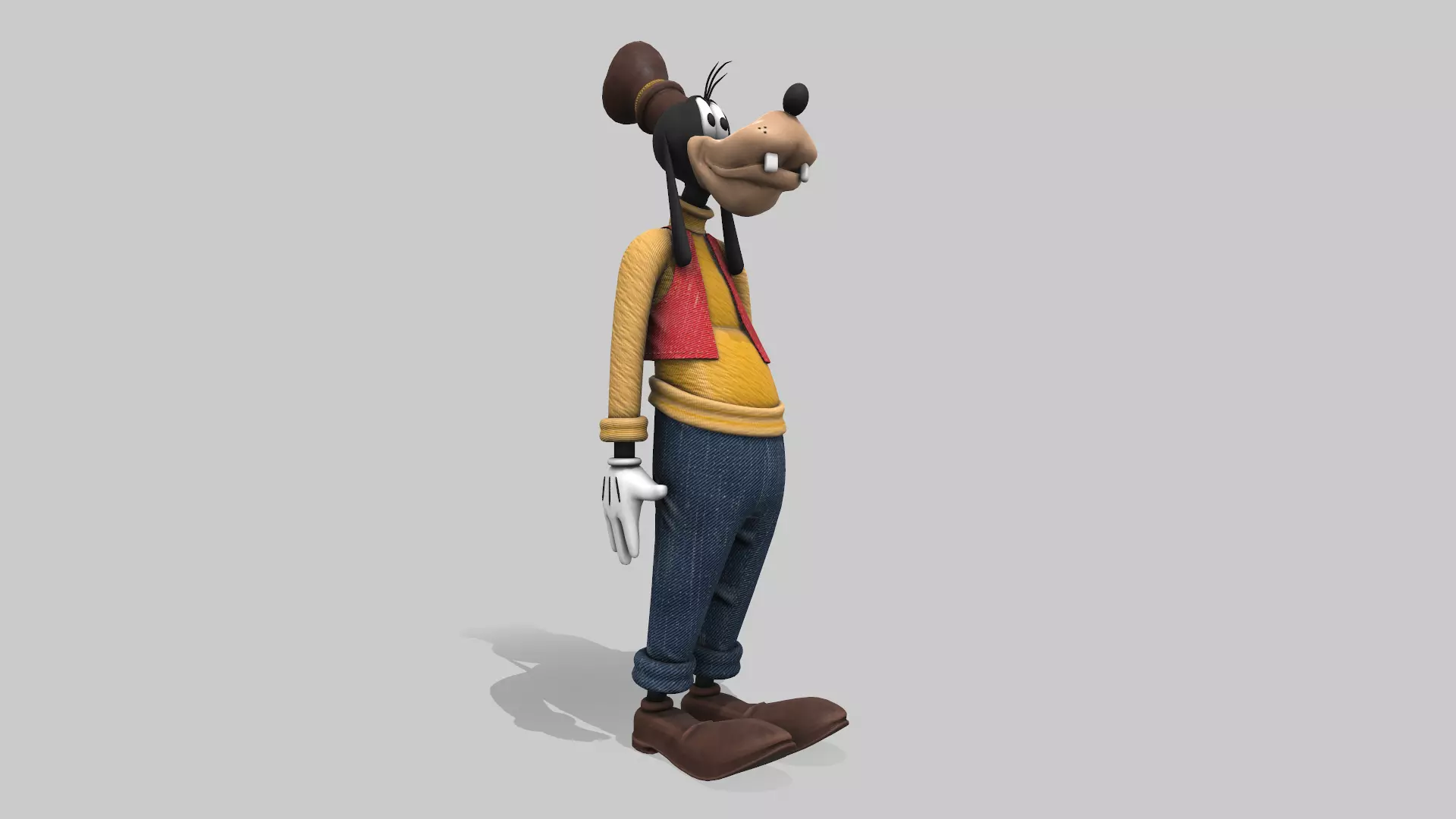 Goofy - Tutorial Included 3D model_0