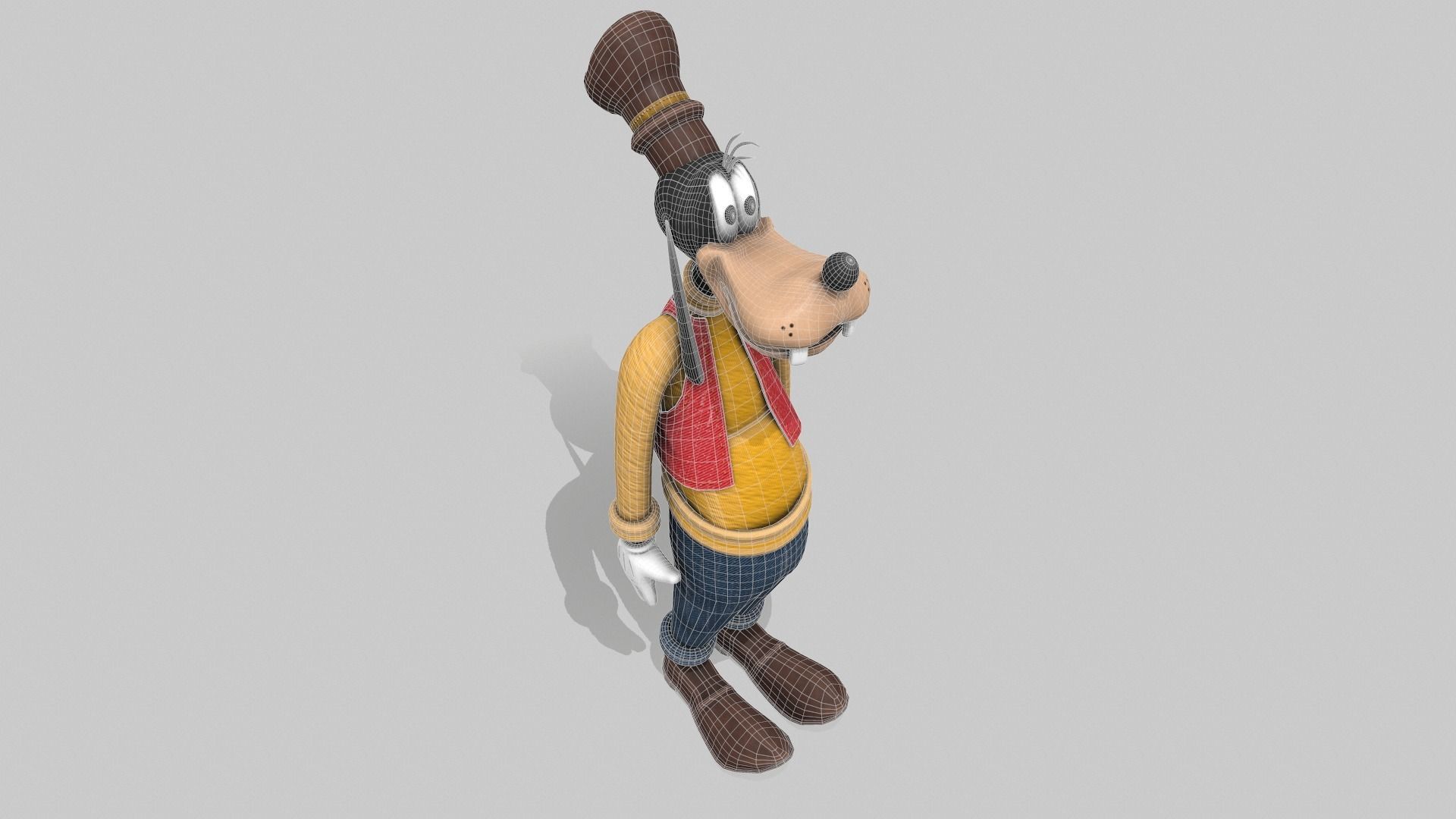 Goofy - Tutorial Included 3D model_5
