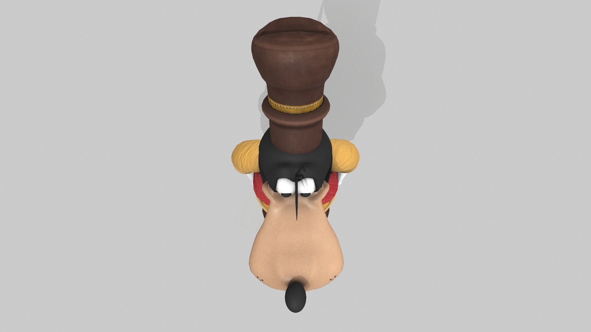 Goofy - Tutorial Included 3D model_12