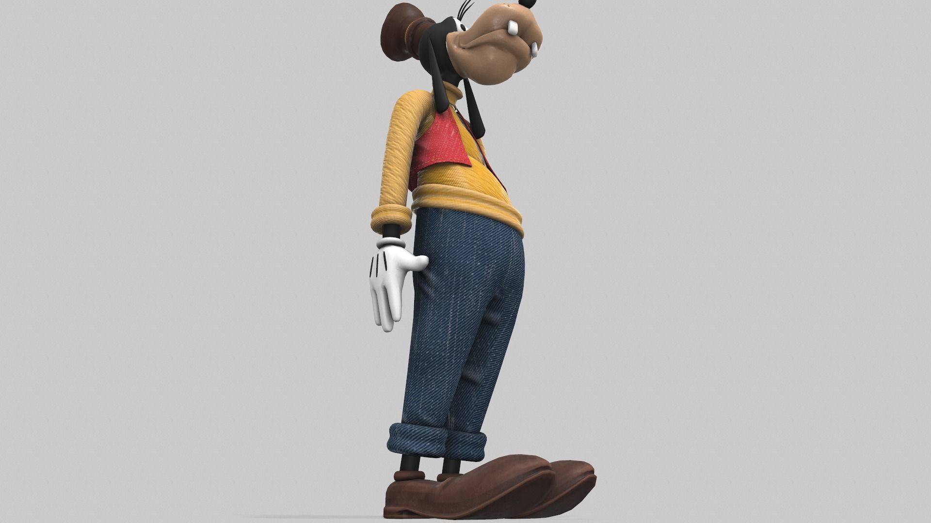 Goofy - Tutorial Included 3D model_14