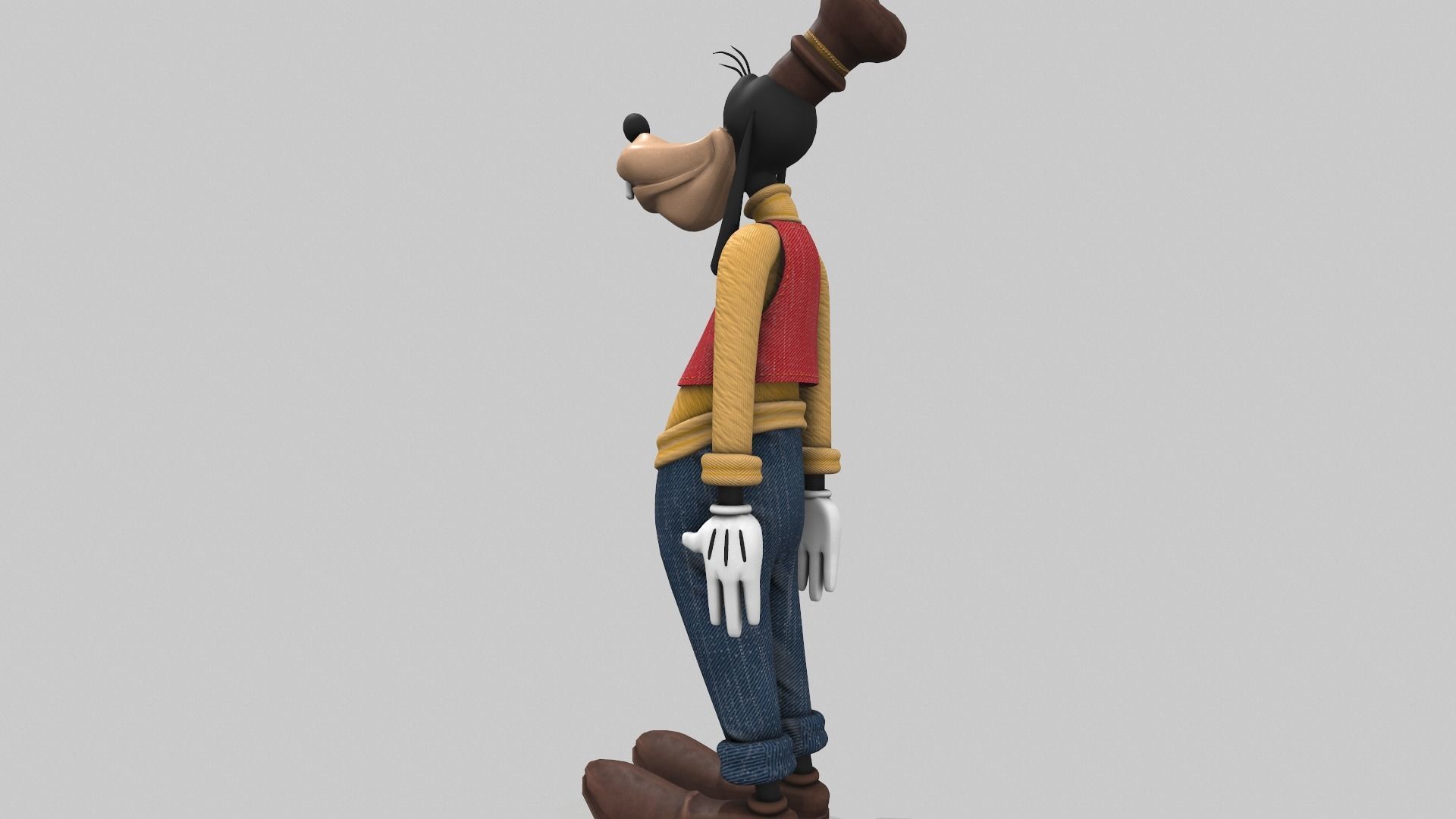Goofy - Tutorial Included 3D model_10