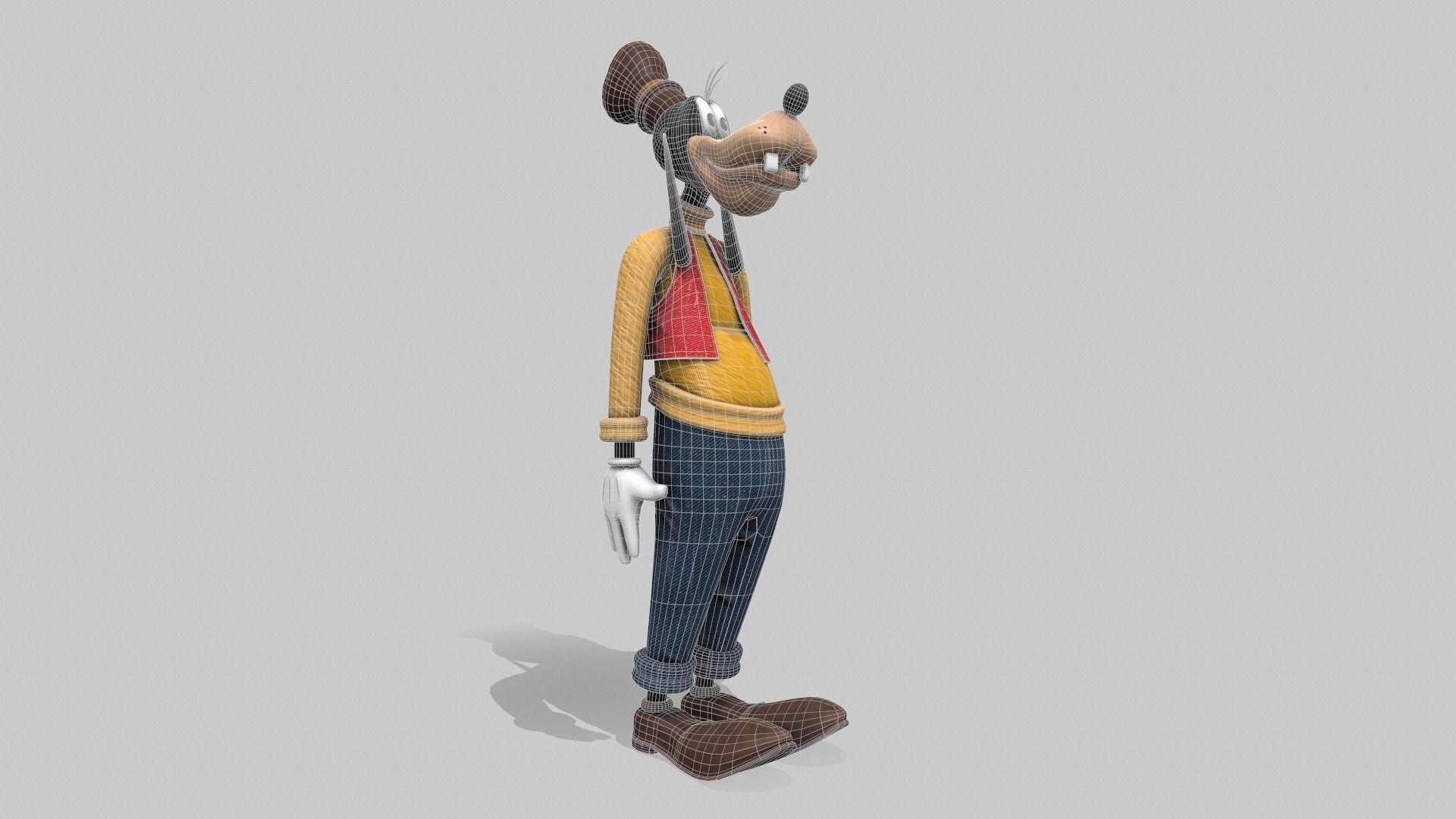 Goofy - Tutorial Included 3D model_3