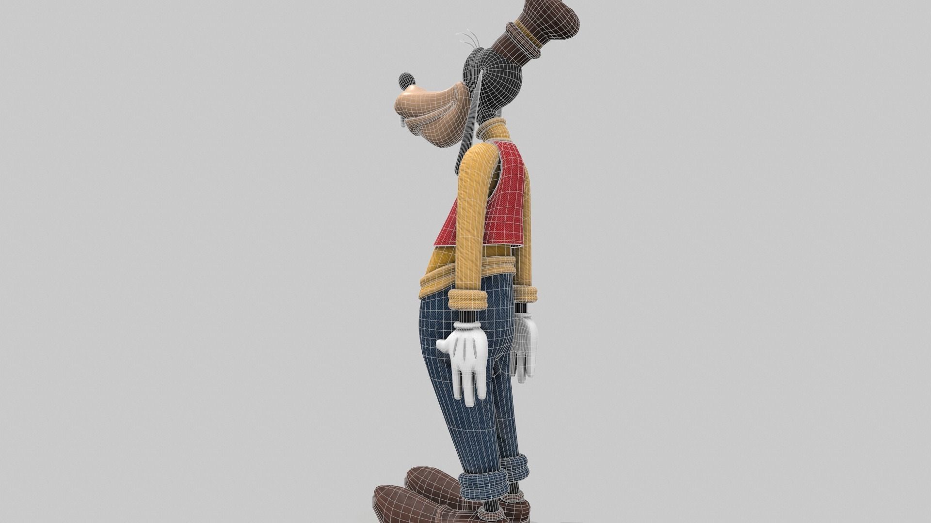Goofy - Tutorial Included 3D model_11