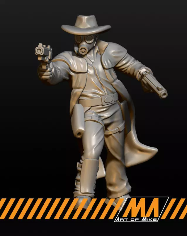 Gunslingers 3D print model_0