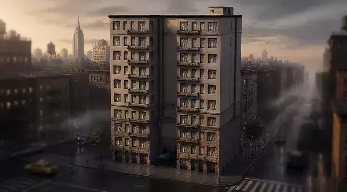 Luxury Apartment Building