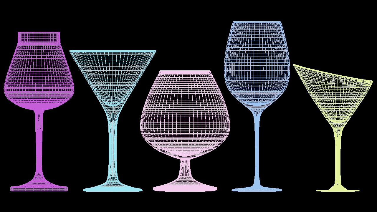 Mega Glass Collection 01 3D model_7
