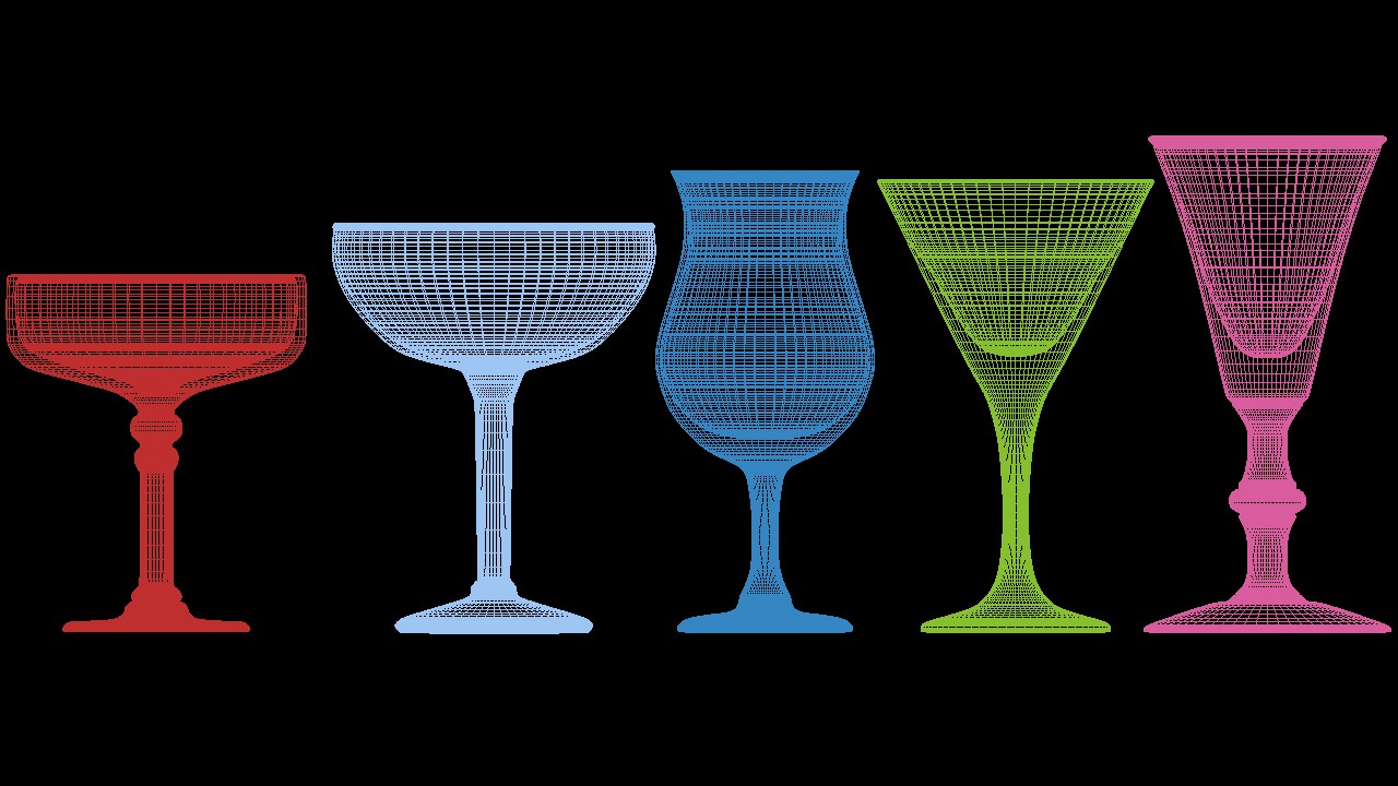 Mega Glass Collection 01 3D model_5