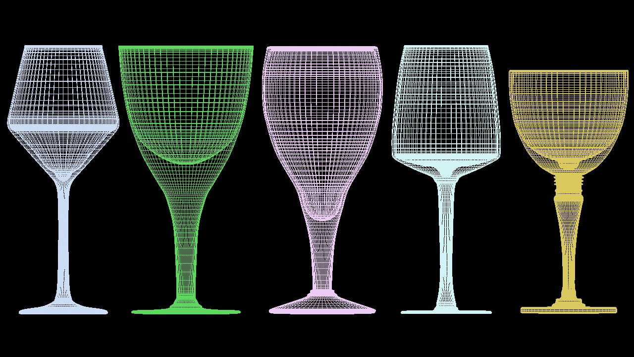 Mega Glass Collection 01 3D model_8