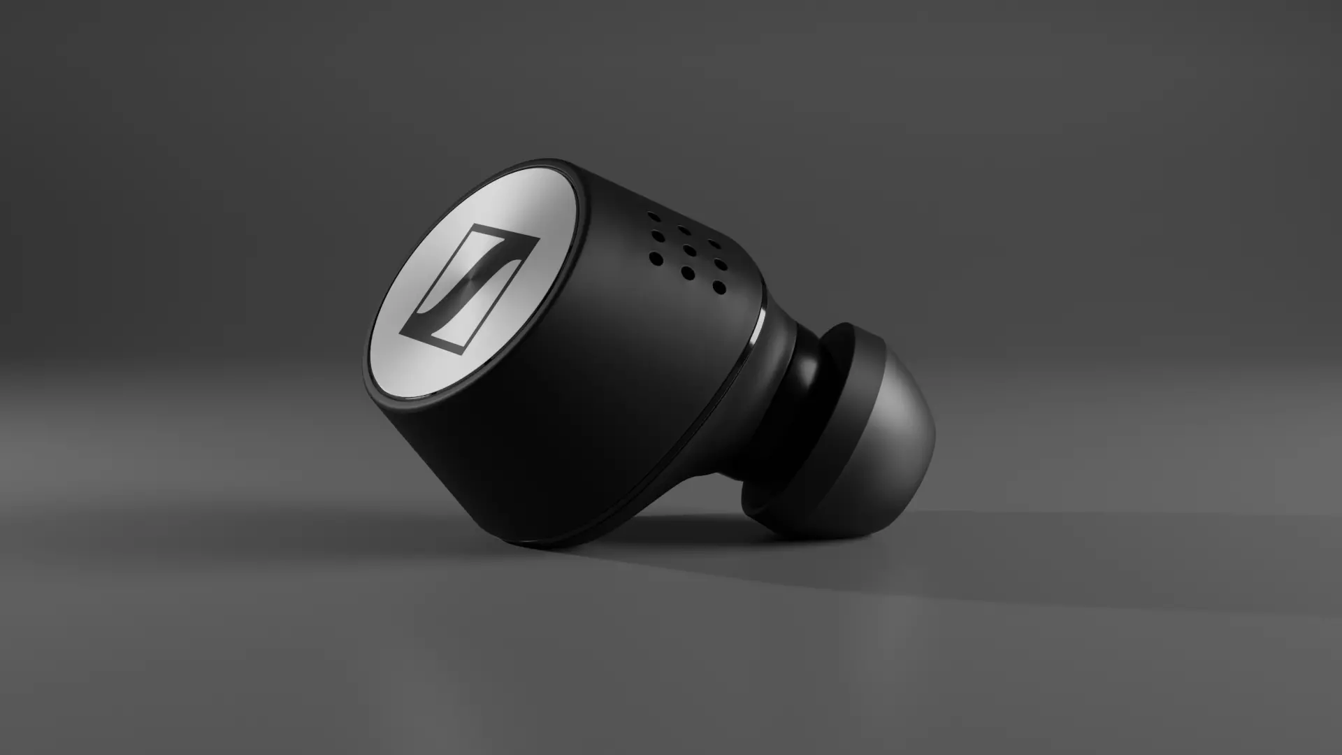 Sennheiser Momentum True Wireless Earphone 3D model_0