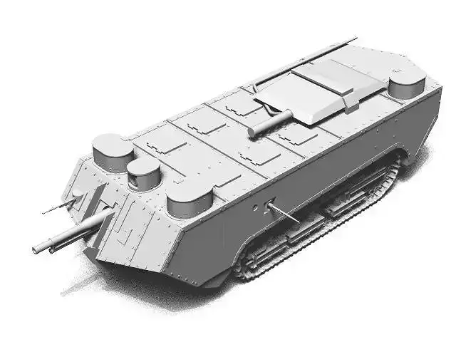 Char de rupture Saint Chamond