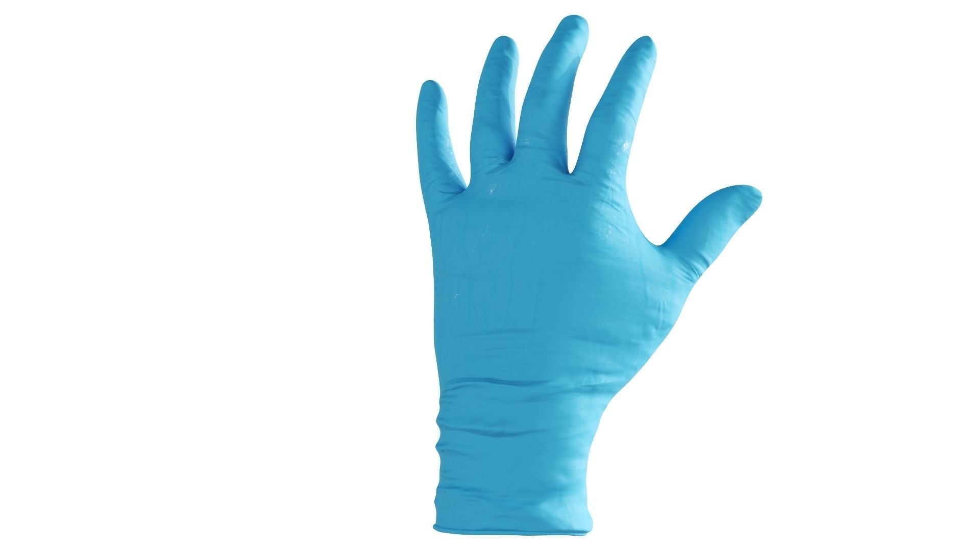 Surgical latex Gloves 3D model_3
