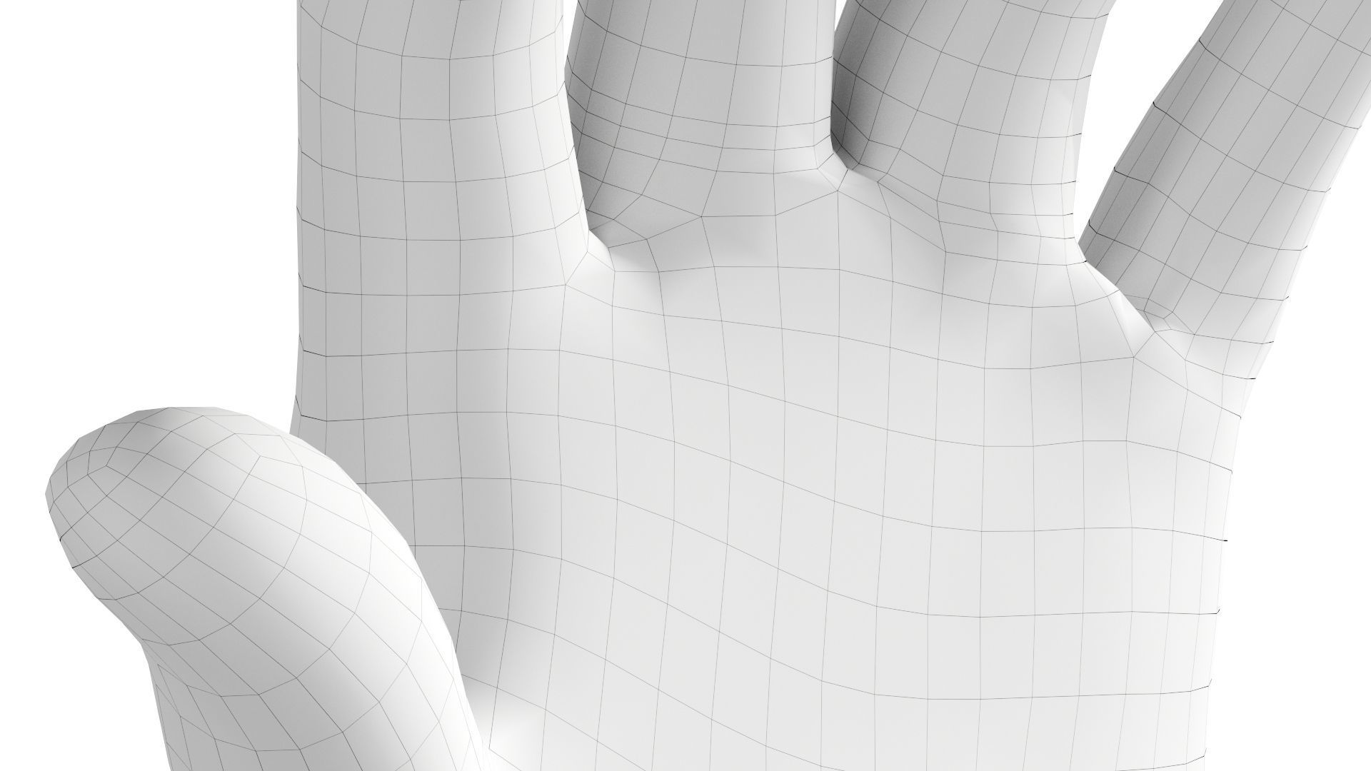 Surgical latex Gloves 3D model_19