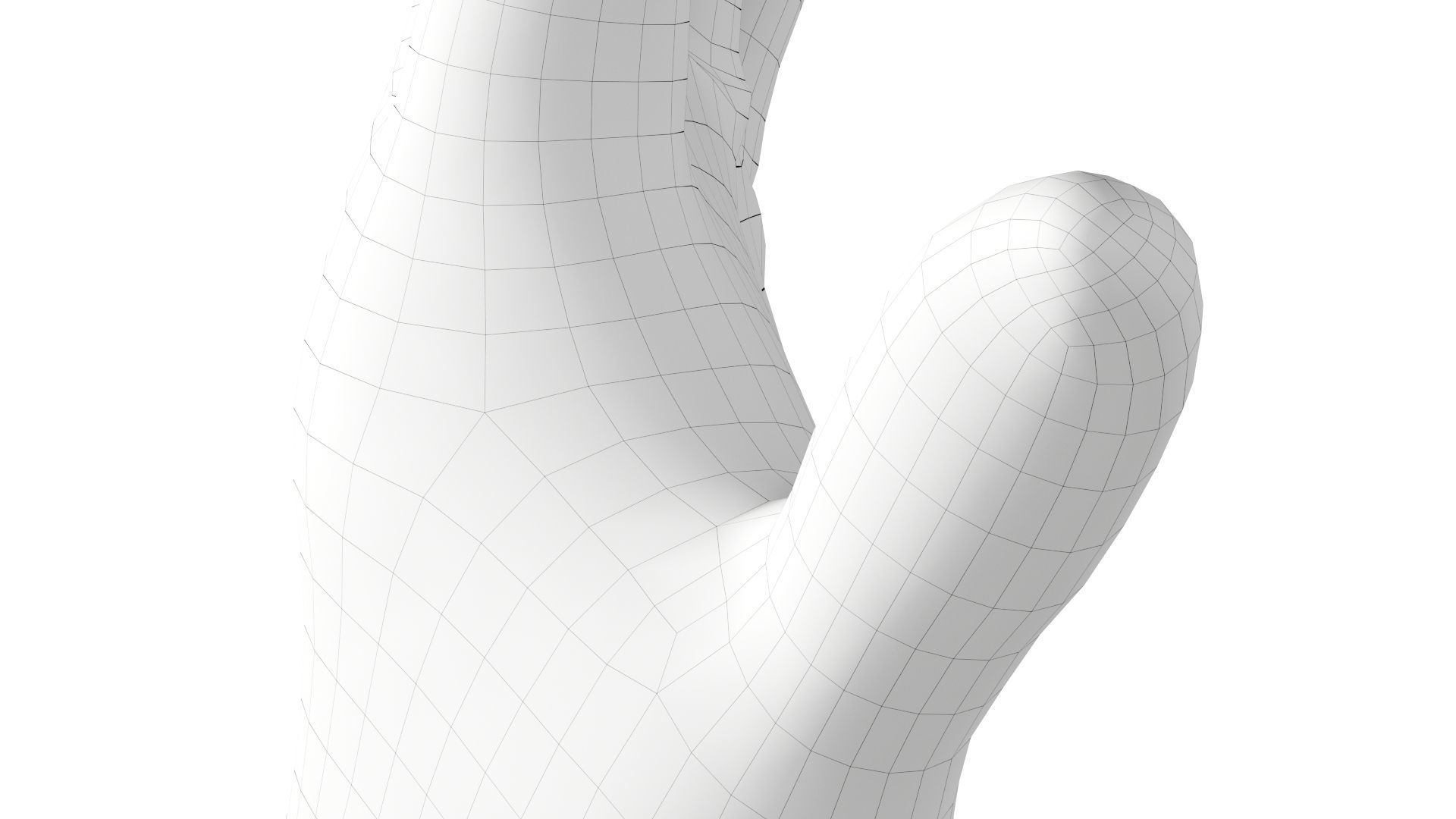 Surgical latex Gloves 3D model_18