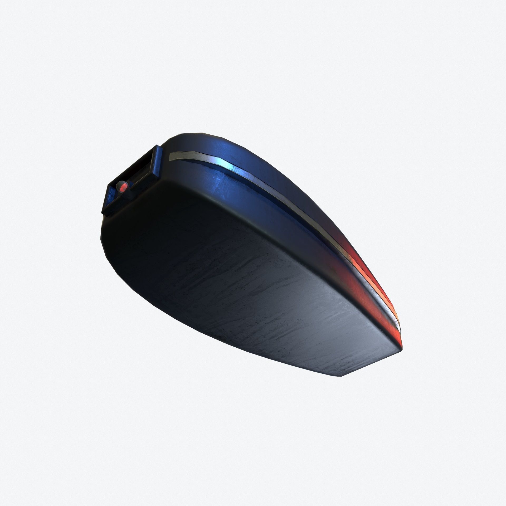 Phaser Gun Type 1 Classic Low-poly 3D model_6