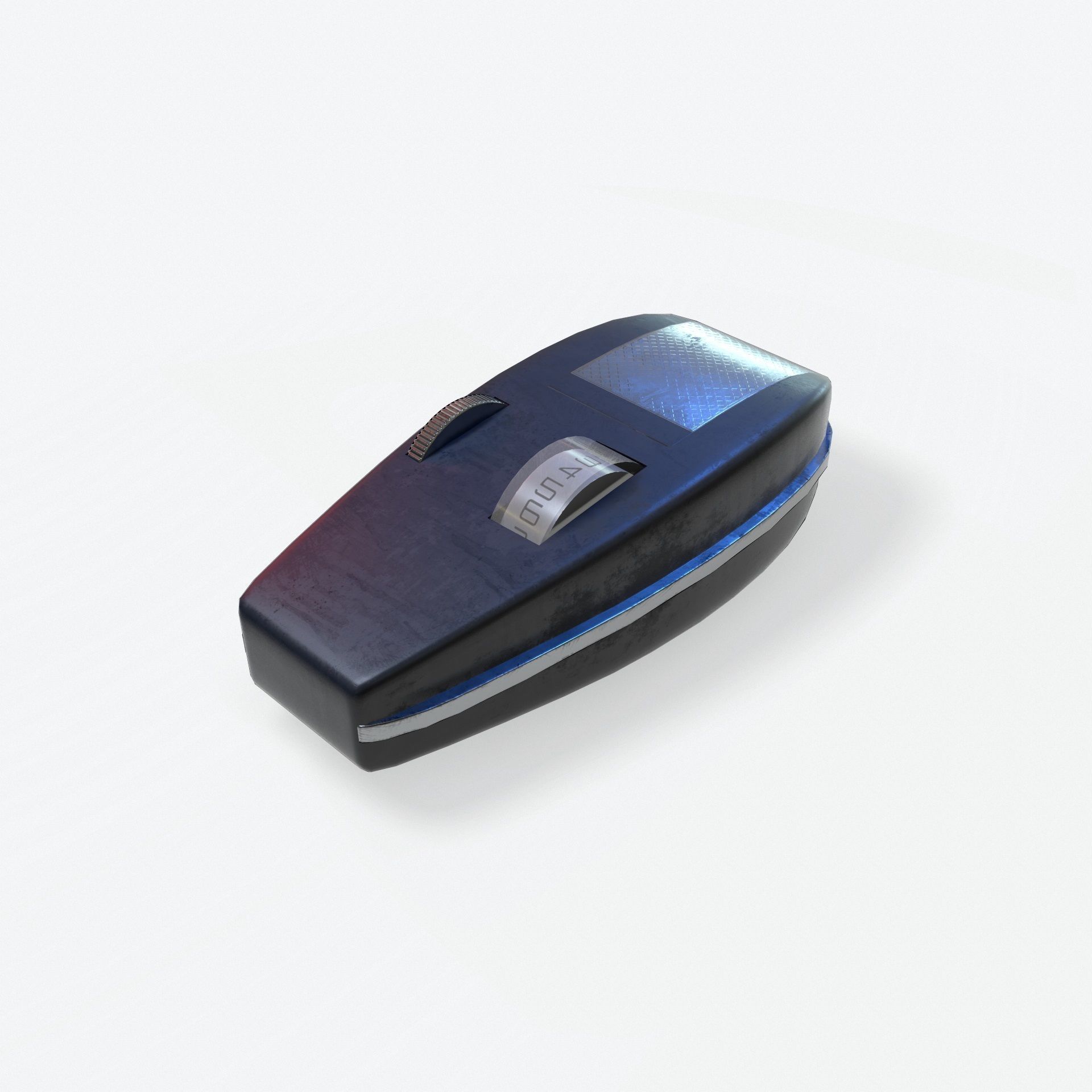 Phaser Gun Type 1 Classic Low-poly 3D model_4