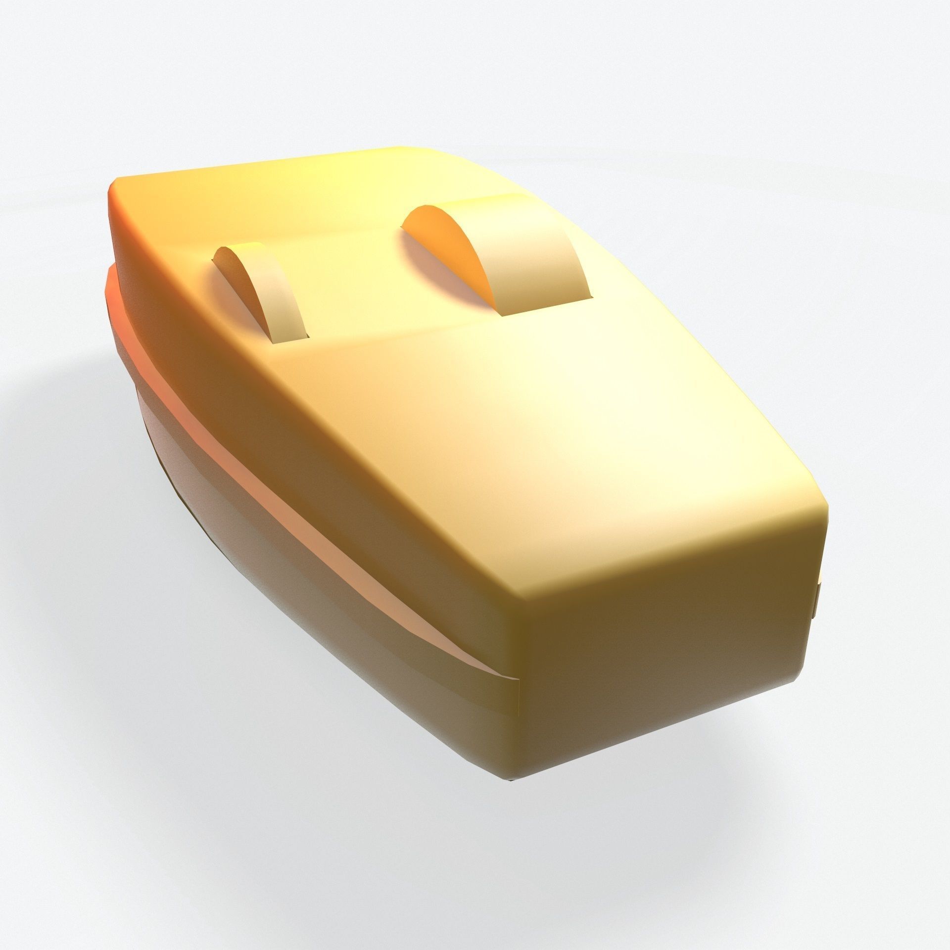 Phaser Gun Type 1 Classic Low-poly 3D model_10