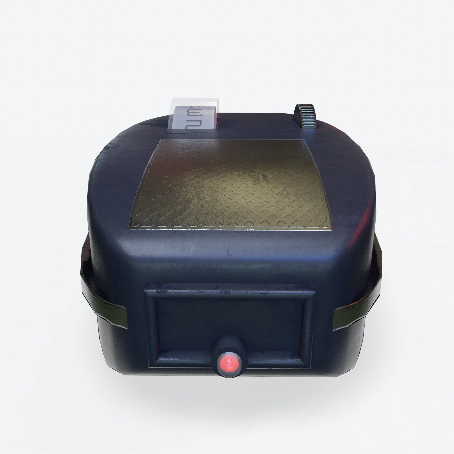 Phaser Gun Type 1 Classic Low-poly 3D model_8