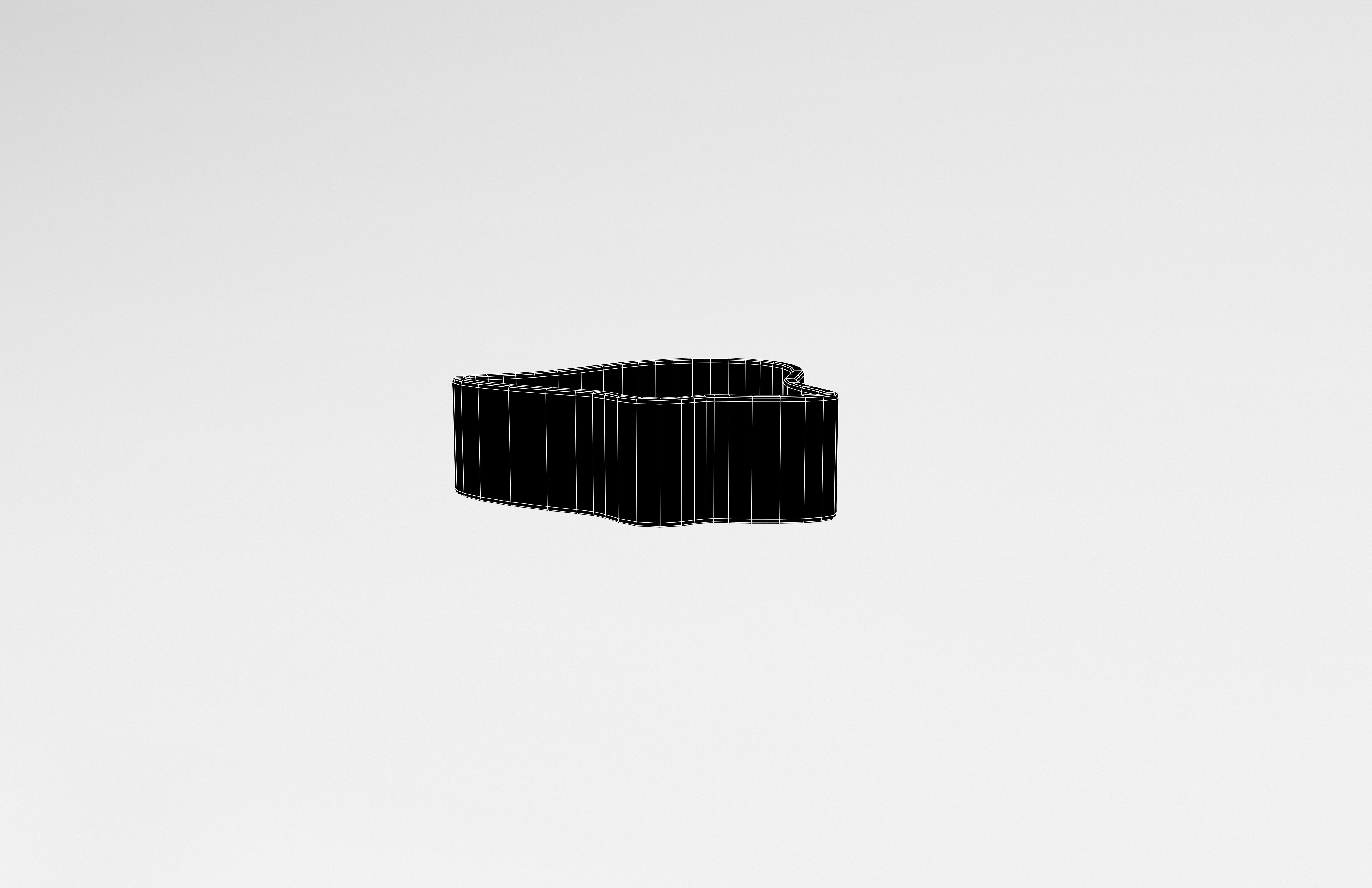 Bell Cookie Cutter v1 004 Low-poly 3D model_7