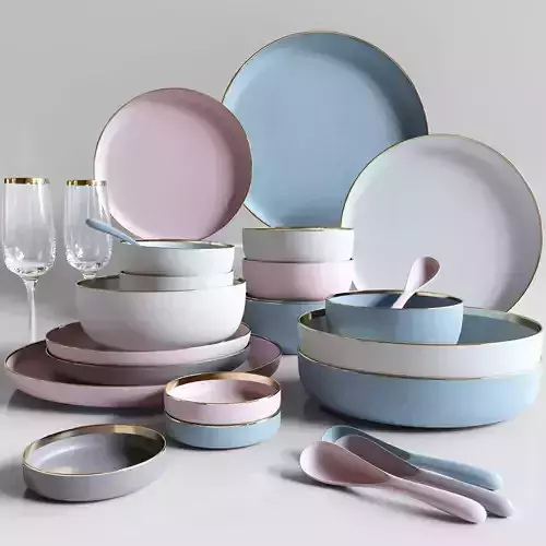 Contemporary tableware